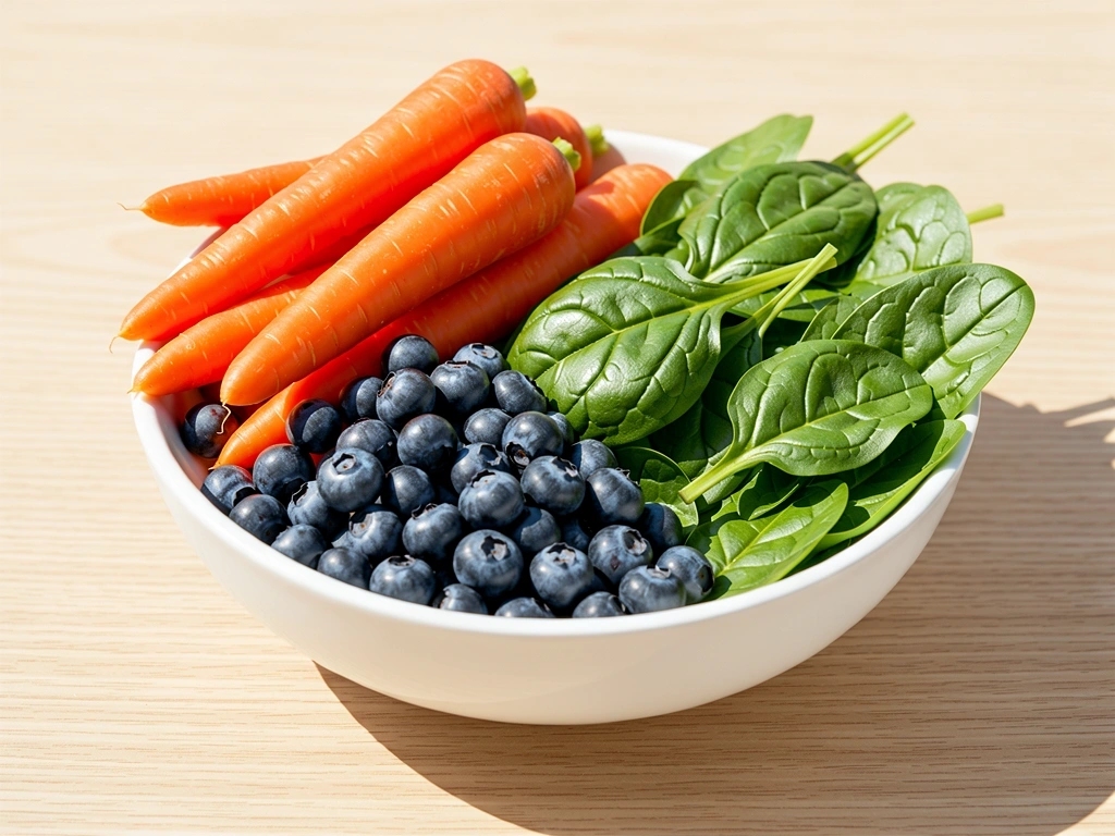 Healthy foods for eyes